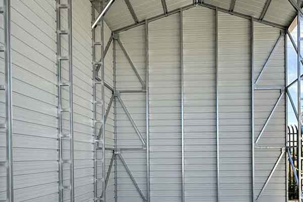 Diagonal bracing example two