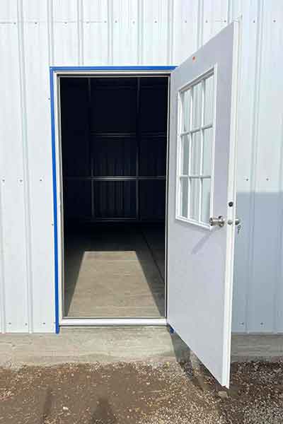 Man door for metal building