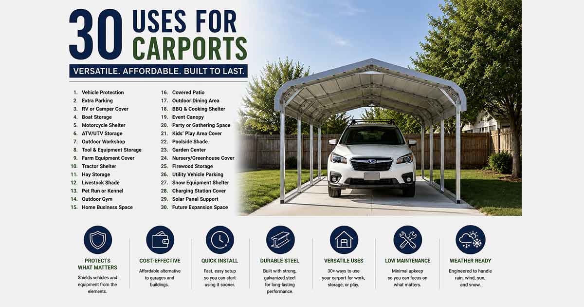 Buying a Metal Carport in the Sacramento Valley article preview