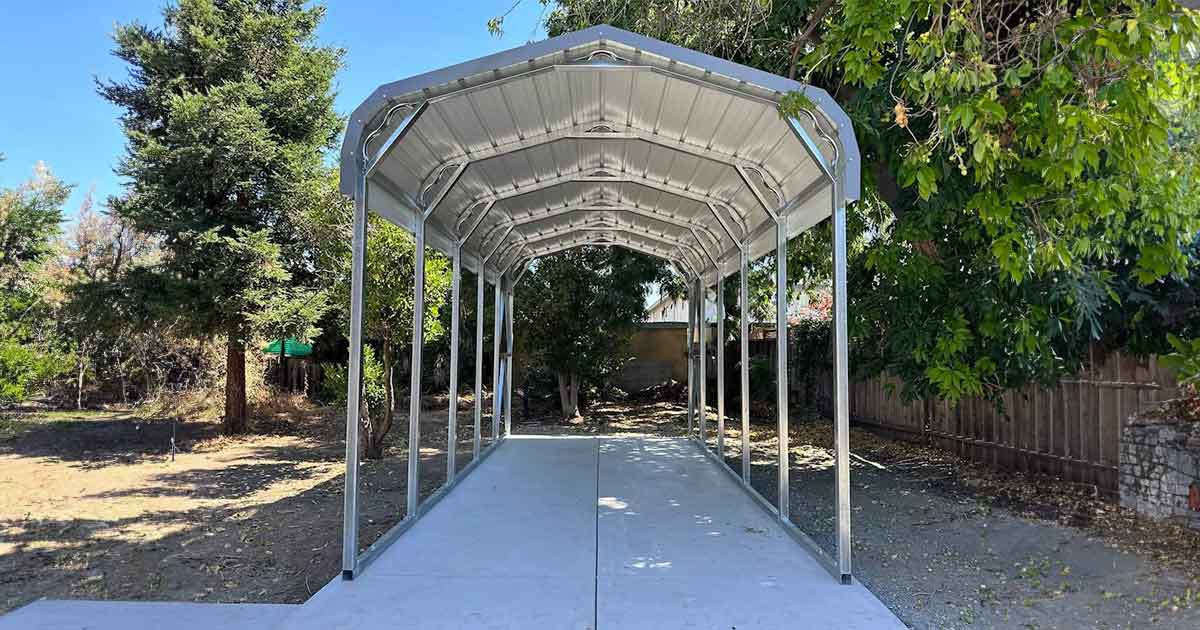 Norcal Carports steel structure