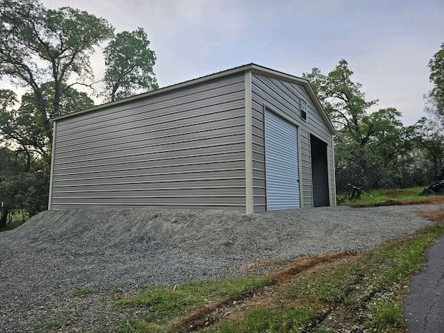Durable steel garage